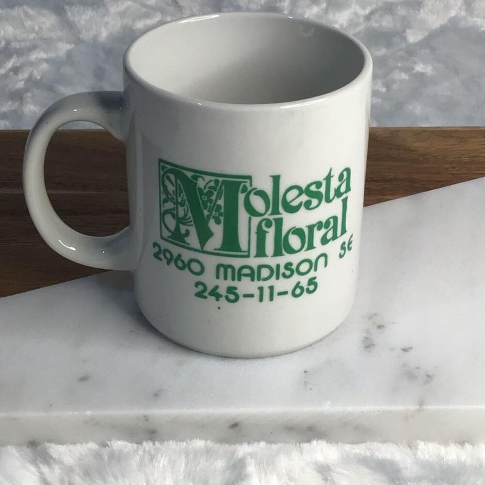 WCUZ 101.3 FM‎ 1230 AM Dennis and Andy Radio Station Coffee Mug Grand Rapids, MI - Picture 4 of 6